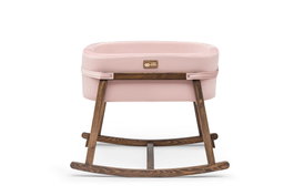 Hanah Home Cuna Hier Rosa y Nogal